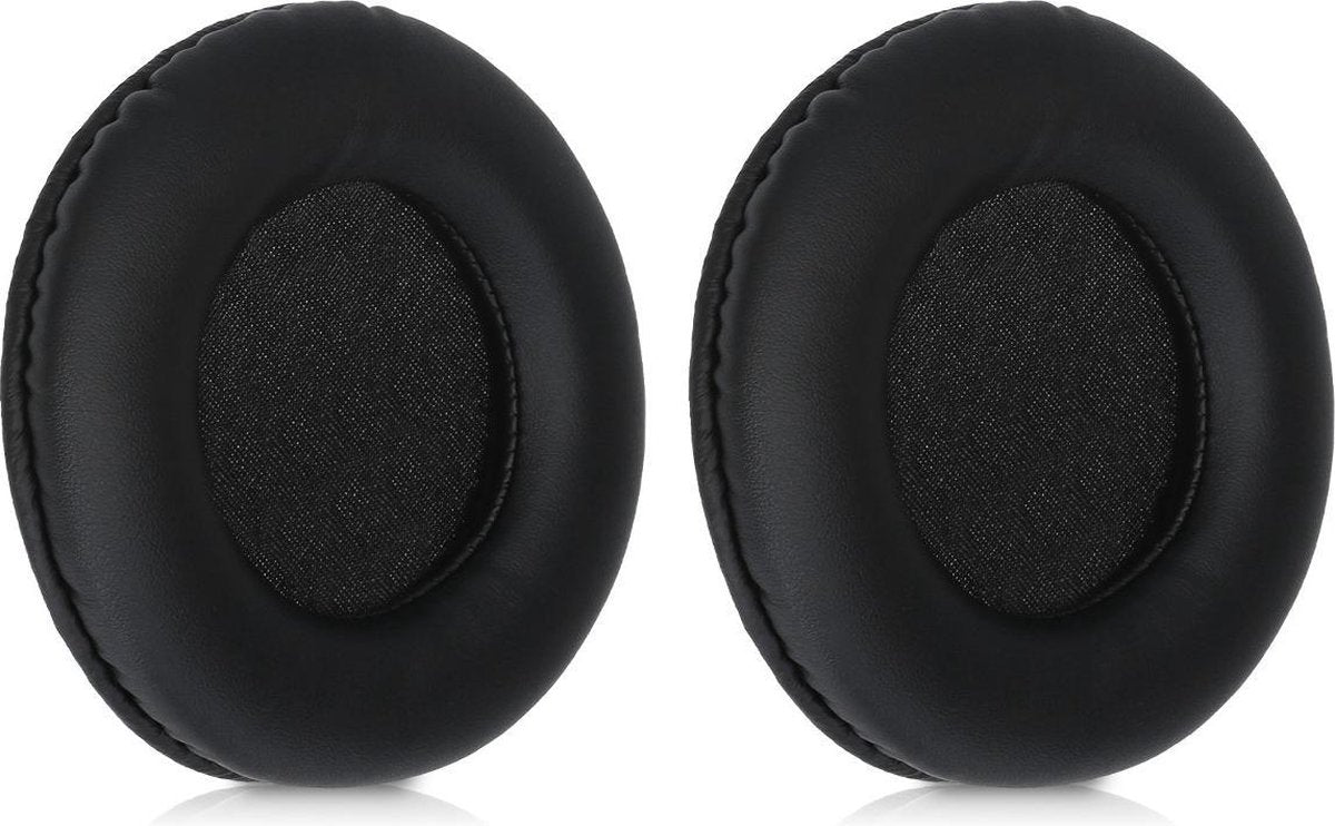 kwmobile 2x oorkussens voor Sony MDR-DS7000 / RF6000 / RF6500 / CD470 koptelefoons - imitatieleer - voor over-ear-koptelefoon - zwart