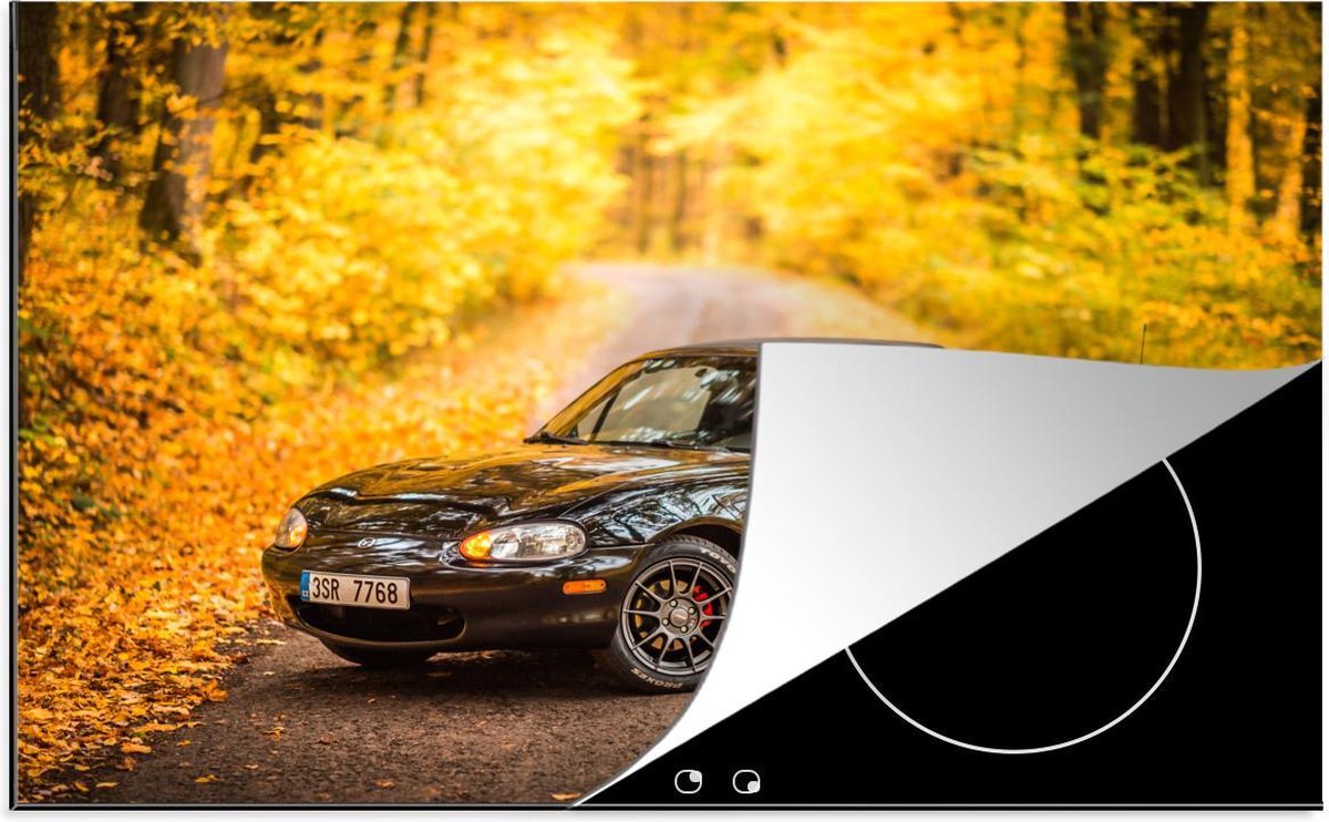 Inductie beschermer - Mazda - Bos - Herfst - 80x52 cm - inductiebeschermer