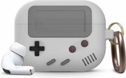 Game Console Case Cover Voor Airpods Pro - Siliconen Grijs | Watchbands-shop.nl