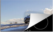 Inductie beschermer - Lexus - Zilver - Sneeuw - 78x52 cm - inductiebeschermer