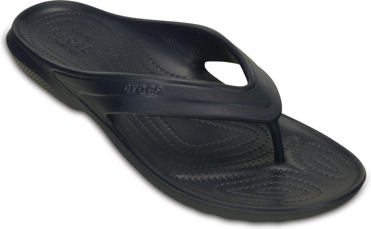 Crocs Classic Flip  Slippers - Maat 33 - Unisex - blauw Maat 33-34