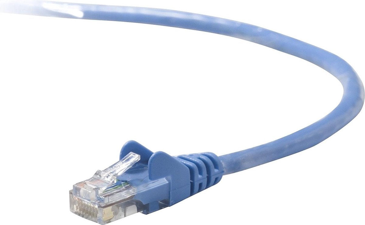 Belkin - Verbindingskabel - RJ-45 (M) naar RJ-45 (M) - 1 m - CAT 5e - zonder haken