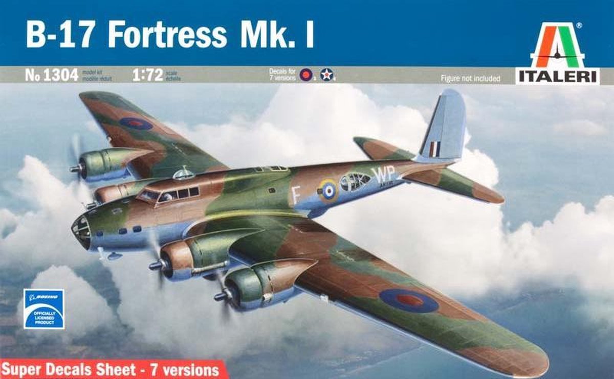 Italeri B-17 Fortress Mk.i