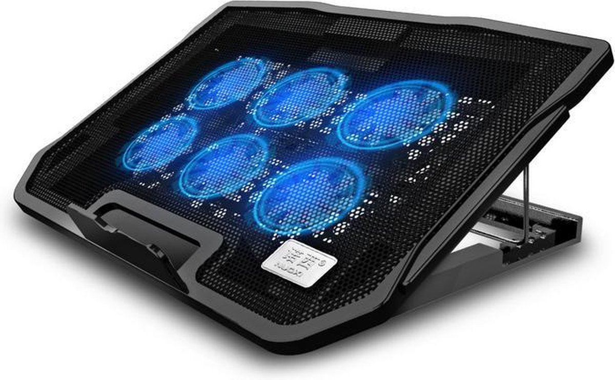 Krexs - Laptop Cooler - Laptop Koeler - Cooling Pad - Laptophouder - Laptop Ventilator - Laptoptafel - Laptop Standaard