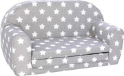 KnorrToys Kindersofa Stars White
