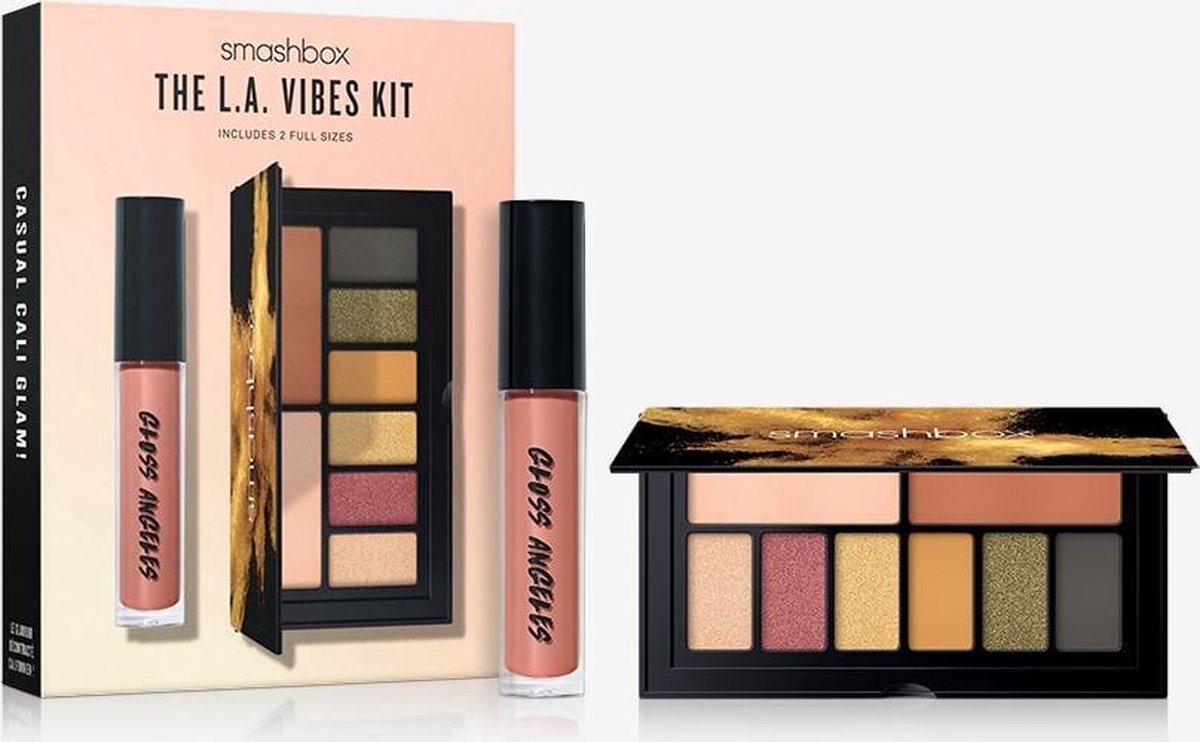 Smashbox The L.A. Vibes Giftset - Cover Shot Canyon Oogschaduw Palette 6