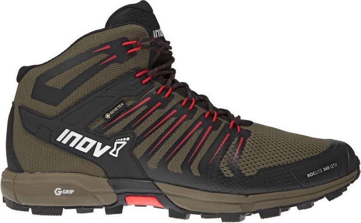 Inov-8 Wandelschoenen Roclite 345 Heren Mesh Bruin Maat 42
