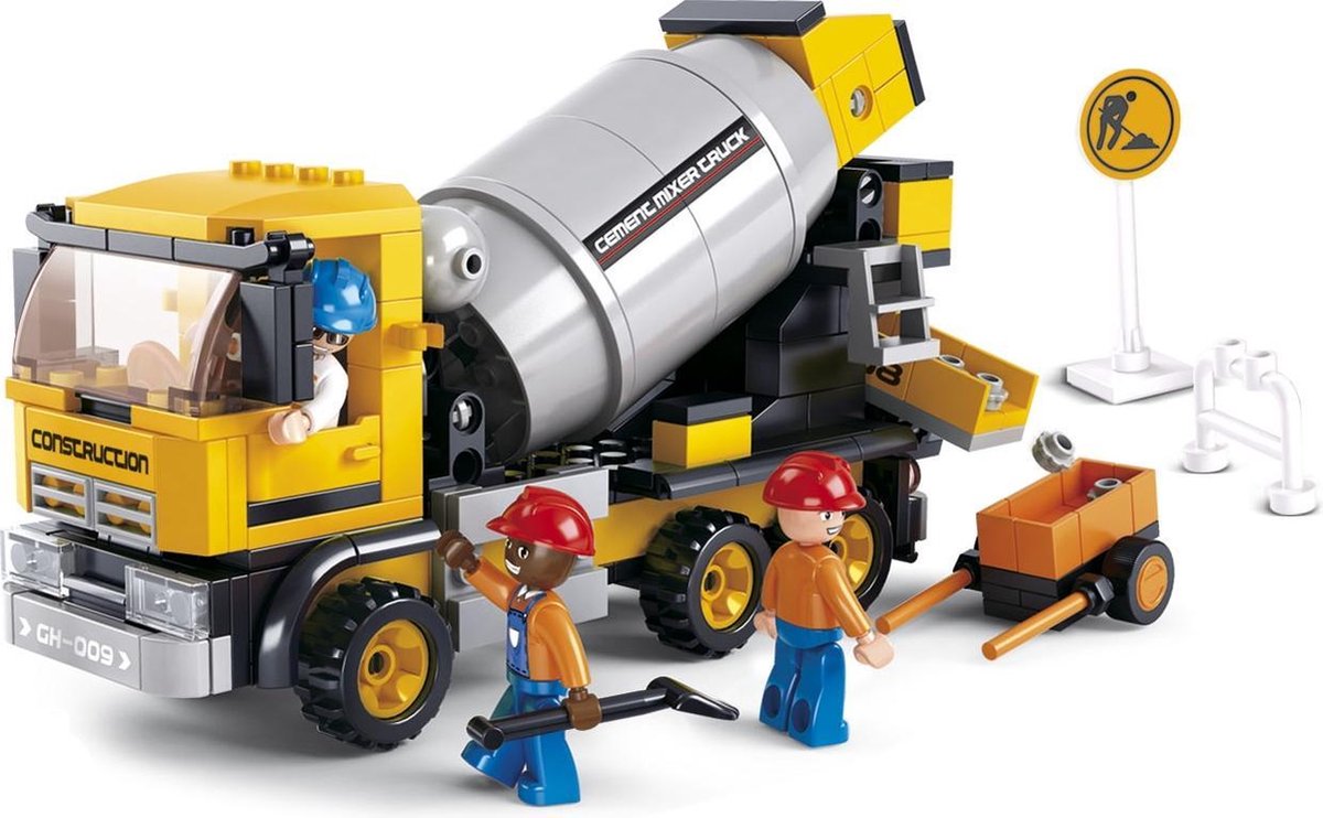 Sluban Town Construction - Cementwagen M38-B0550Sluban