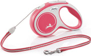 Flexi new comfort touw rood S 5M - voor max. 12KG