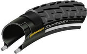 Buitenband 28x1 38 37-635 reflectie continental ride tour zwart - ZWART