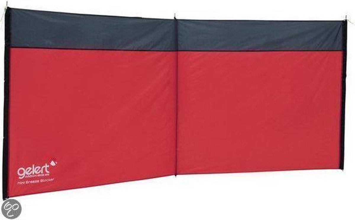 Gelert Mini Breeze Blocker Windbescherming grijs/rood