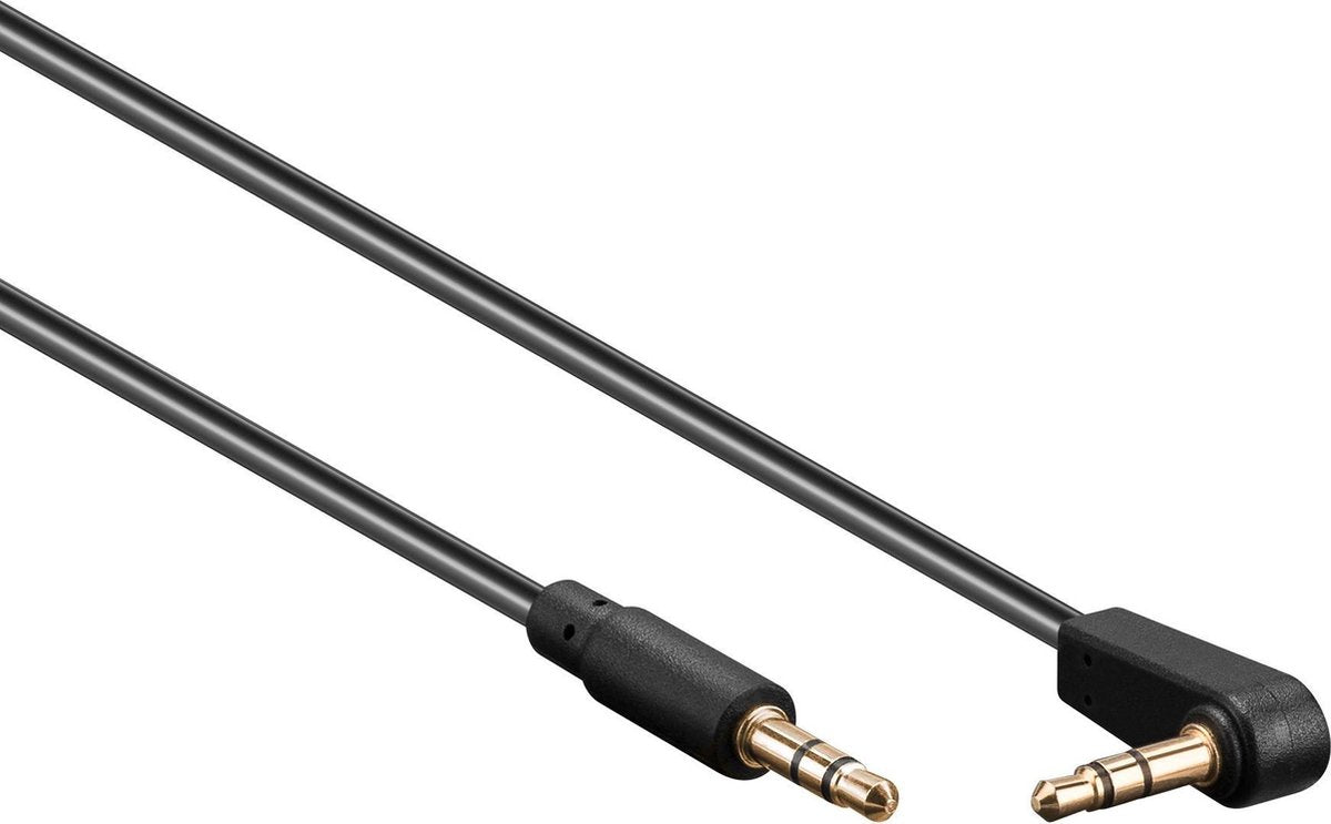 Goobay 67783 audio kabel 1 m 3.5mm Zwart