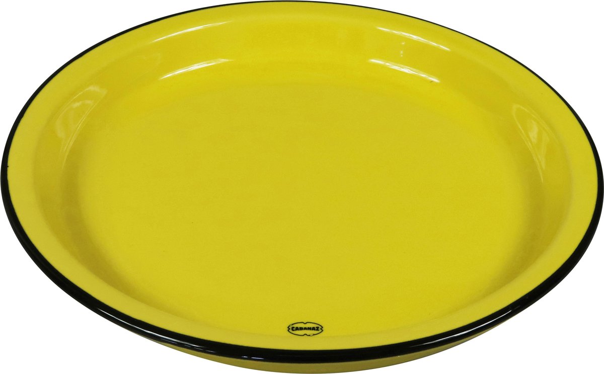 Cabanaz Eetbord Large 27 Cm Keramiek Geel