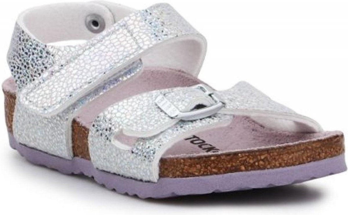 Birkenstock - Colorado Disco Ball Silver Lavender Smal - maat 27