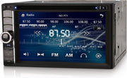 2-DIN Autoradio | 6.2 Inch HD Scherm | Dubbel Din |  Bluetooth | EU Navigatie | Handsfree Bellen