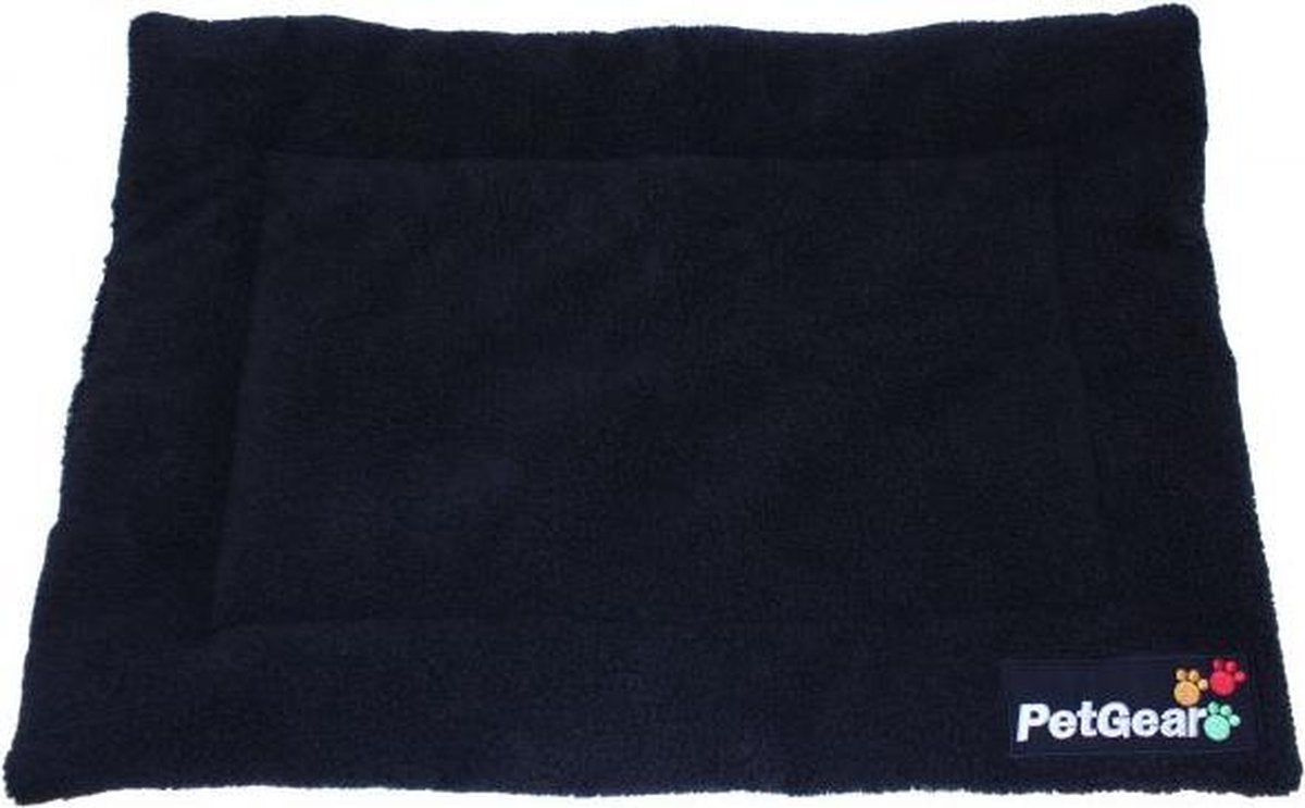 Petgear Hondenmat - Zwart - 92 x 61 x 3 cm