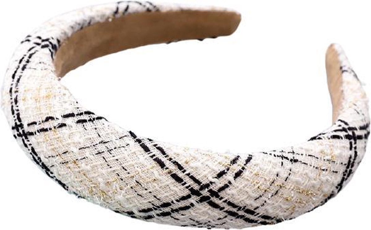 MINIIYOU - Dames retro diadeem wit - dames haarband