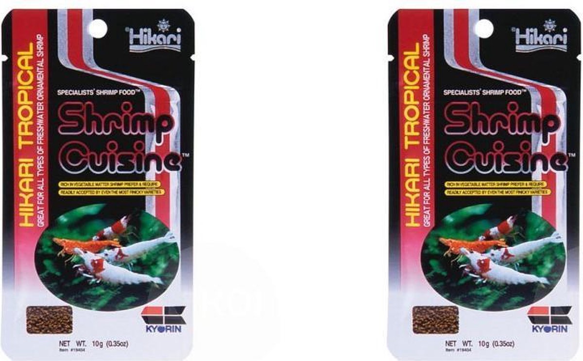 Hikari shrimp food 10 gram per 2