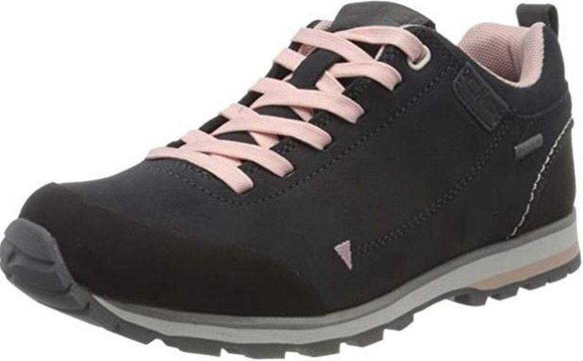Cmp Wandelschoenen Elettra Dames Leer Antraciet/roze Maat 42