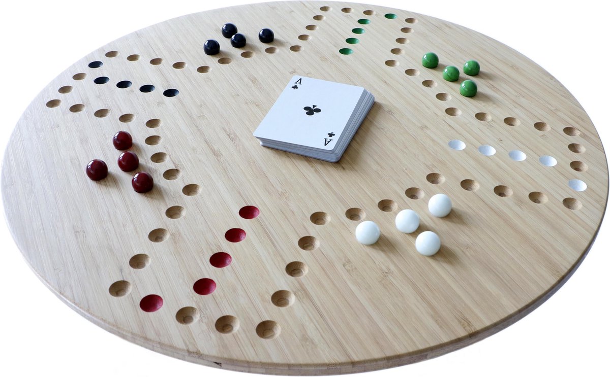 Keezbord van bamboe