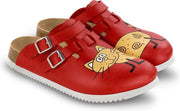 Birkenstock - Kay Red Cat Briget - Small fit - maat 38