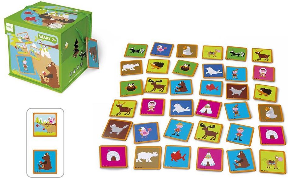 Scratch Spel: Memo Wilde Woud