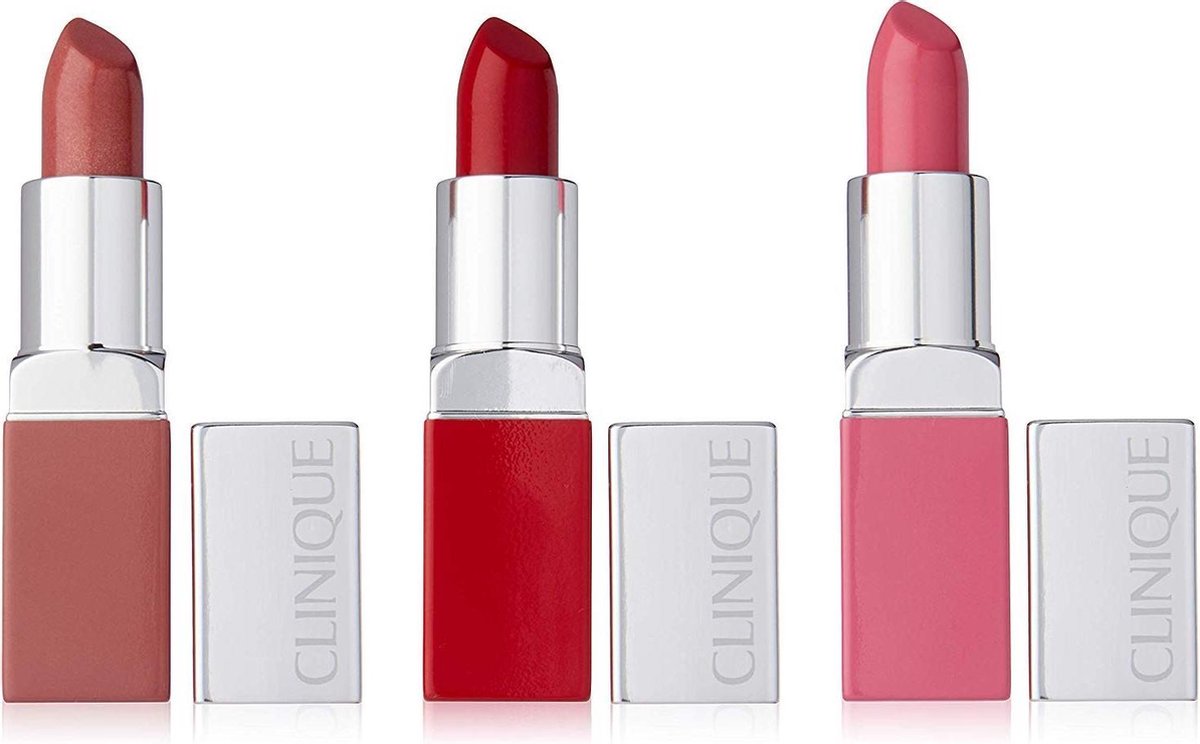 Clinique - Pop Lip Colour & Primer Trio 11.7Gr