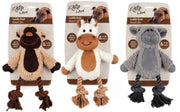AFP - Lamswol - Knuffel voor honden - Speelgoed voor honden - Indoor speelgoed - 31 x 22.5 x 7.5 cm