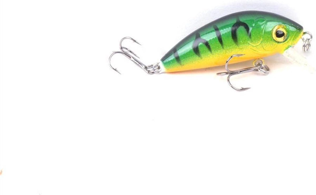 Viper Supp. Perch - Plug - Fire Tiger - 5cm - Geel