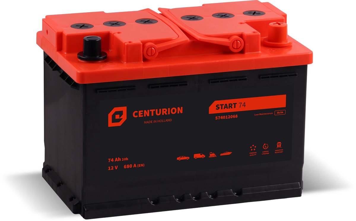 Centurion Start accu 74Ah 12V | Auto