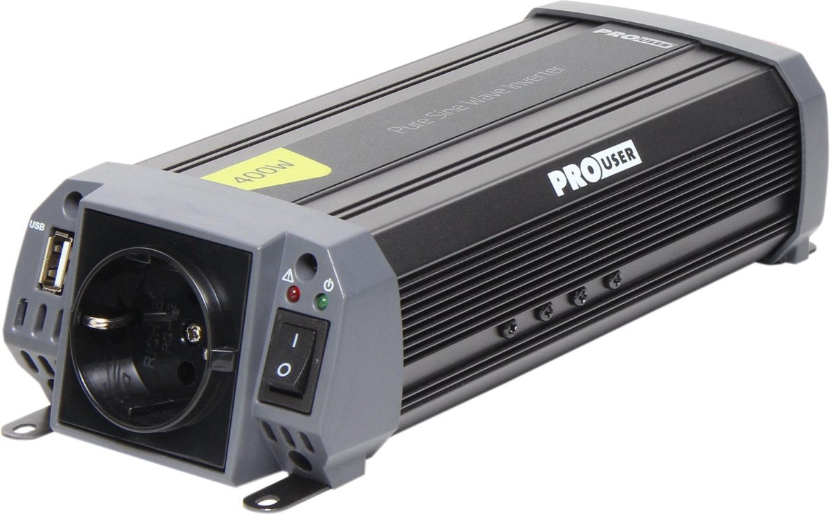 Pro User Spanningsomvormer 400 watt - omvormers -