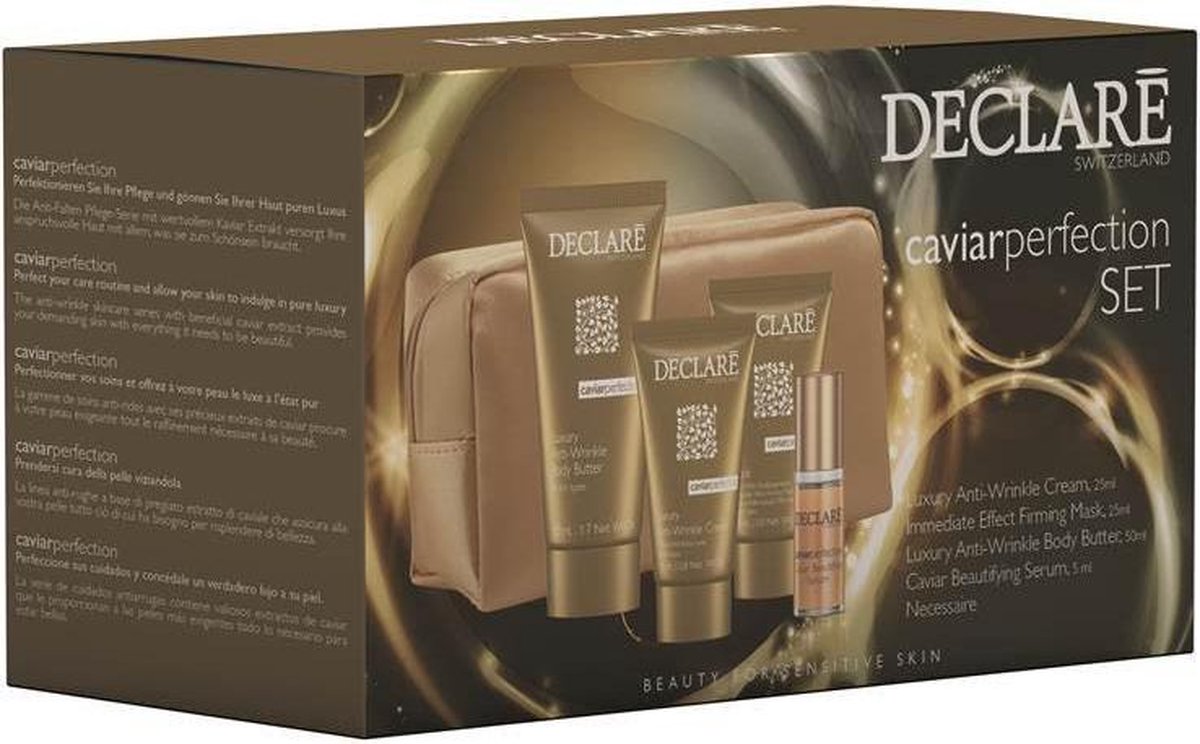 Declaré Caviar Perfection set (4 x travelsize)