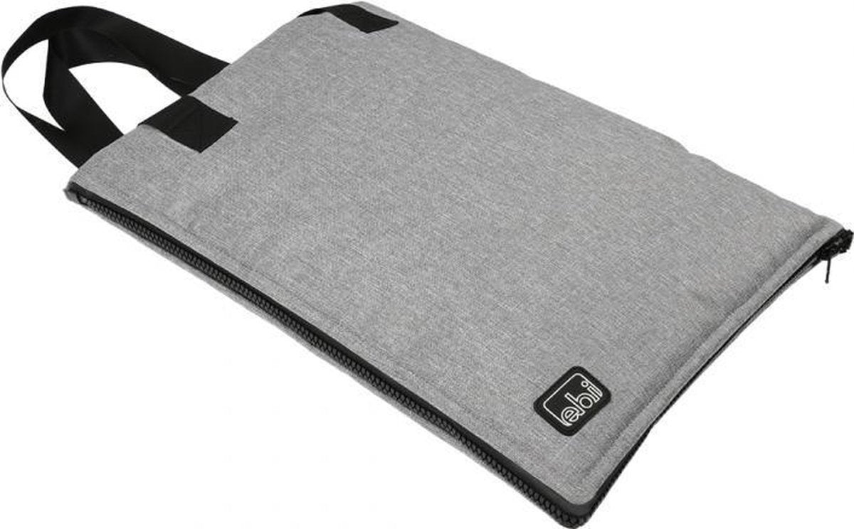Ebi Bess draagtas & plaid Antraciet 45x35x5cm