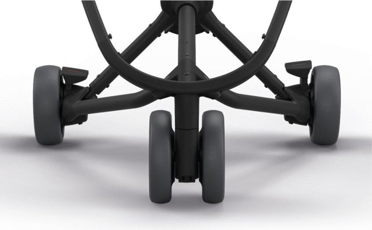 Quinny 3 Medium Wheels Unit - Graphite