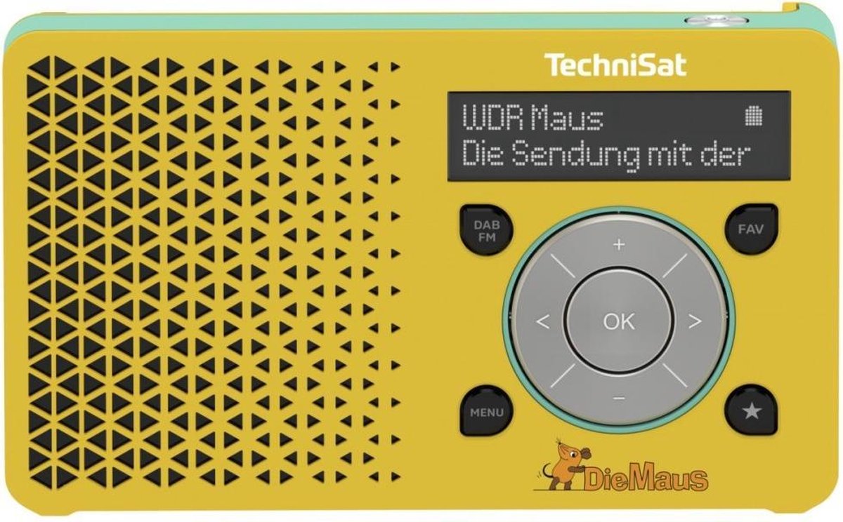 TechniSat DIGITRADIO 1 Maus Edition Zakradio DAB+