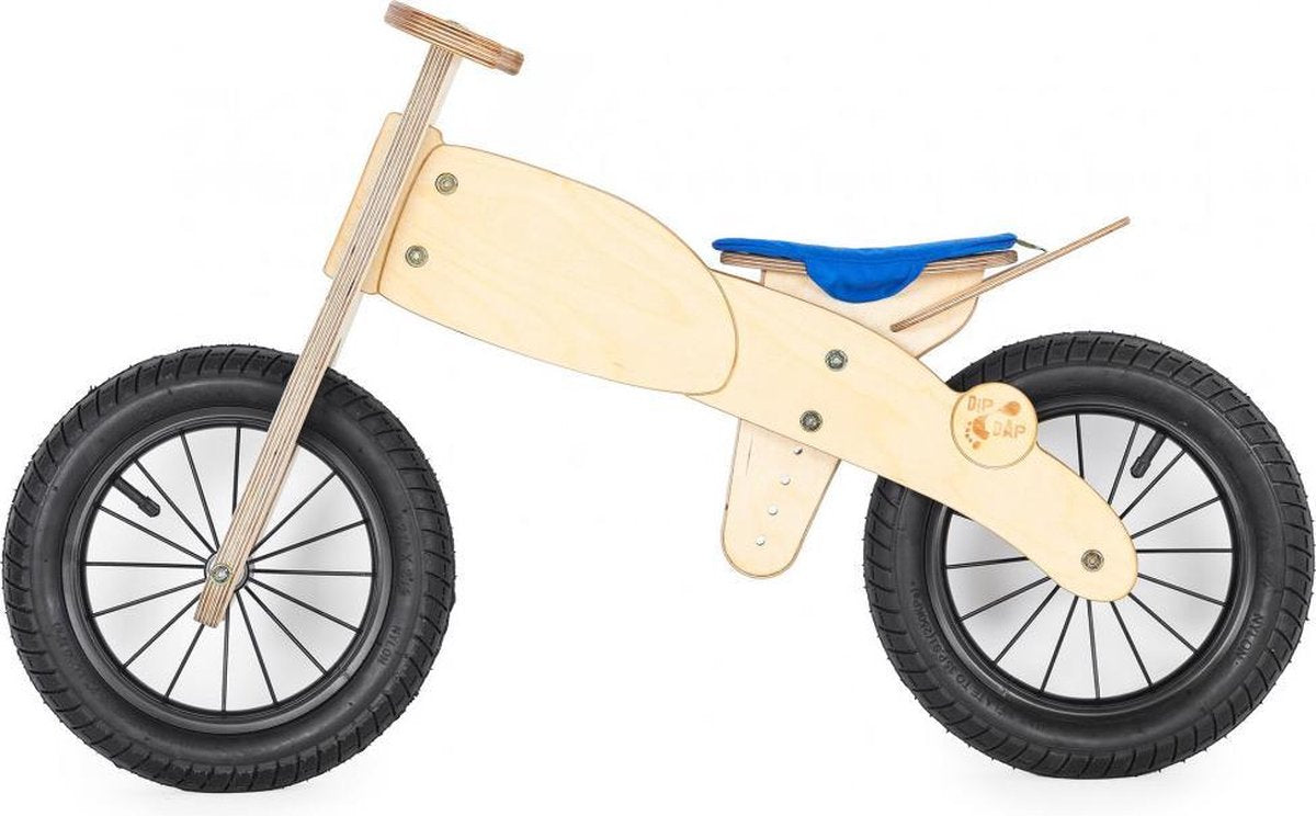 forbabies Houten Loopfiets Motor 3-6 Jaar