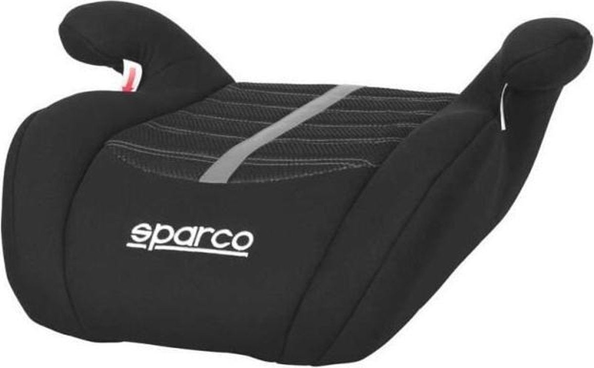 SPARCO LOW BOOSTER SEAT GROUP 2/3 (15 / 36KG) ZWART GRIJZE STREEP