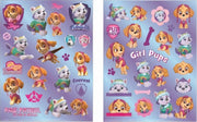 W&o Stickervel Paw Patrol Junior 30 Cm Papier Paars 2 Stuks