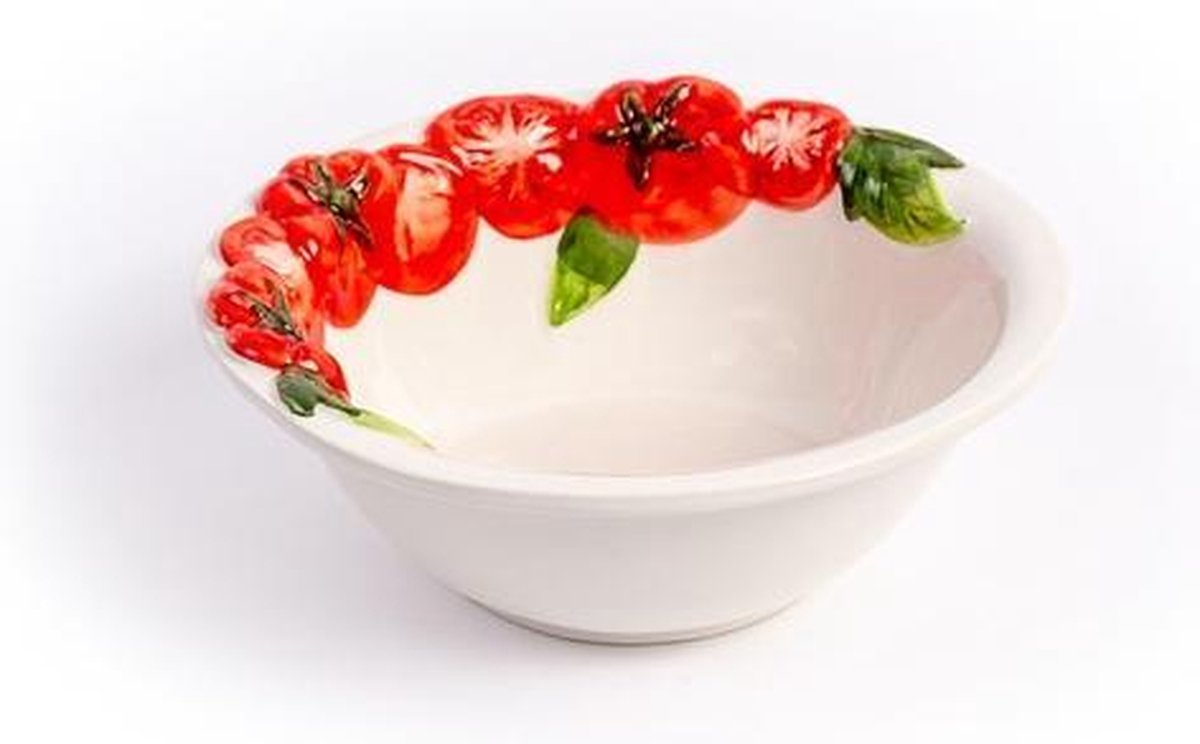 Ronde diep schaal / kom tomaat klein Ø 18 cm | P030 | Piccobella