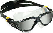 Aqua Sphere Vista - Zwembril - Volwassenen - Silver Mirrored Lens - Grijs/Zwart