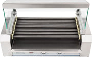 Royal Catering Hotdog Grill - 7 rollers - Teflon