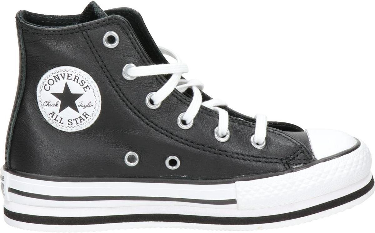 Converse Chuck Taylor Platform meisjes sneaker - Zwart - Maat 31