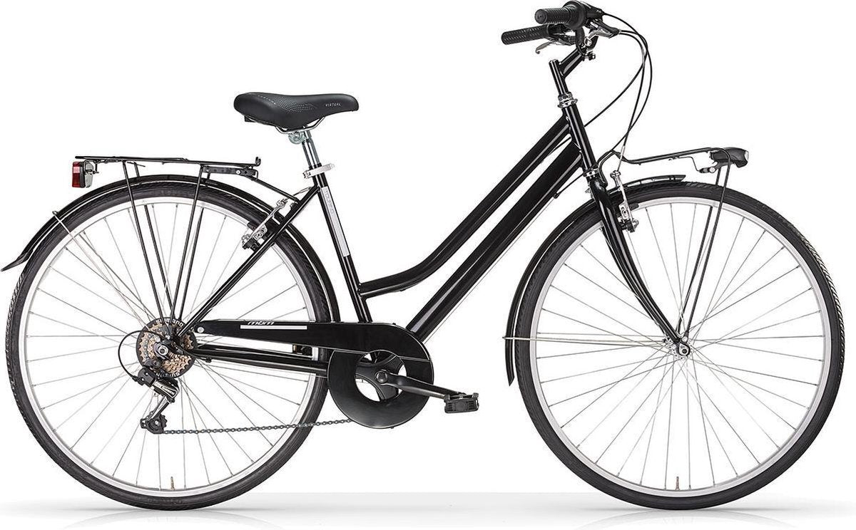MBM TOURING LADY  28 INCH HYBRIDE H46  6 SPEED  BLACK