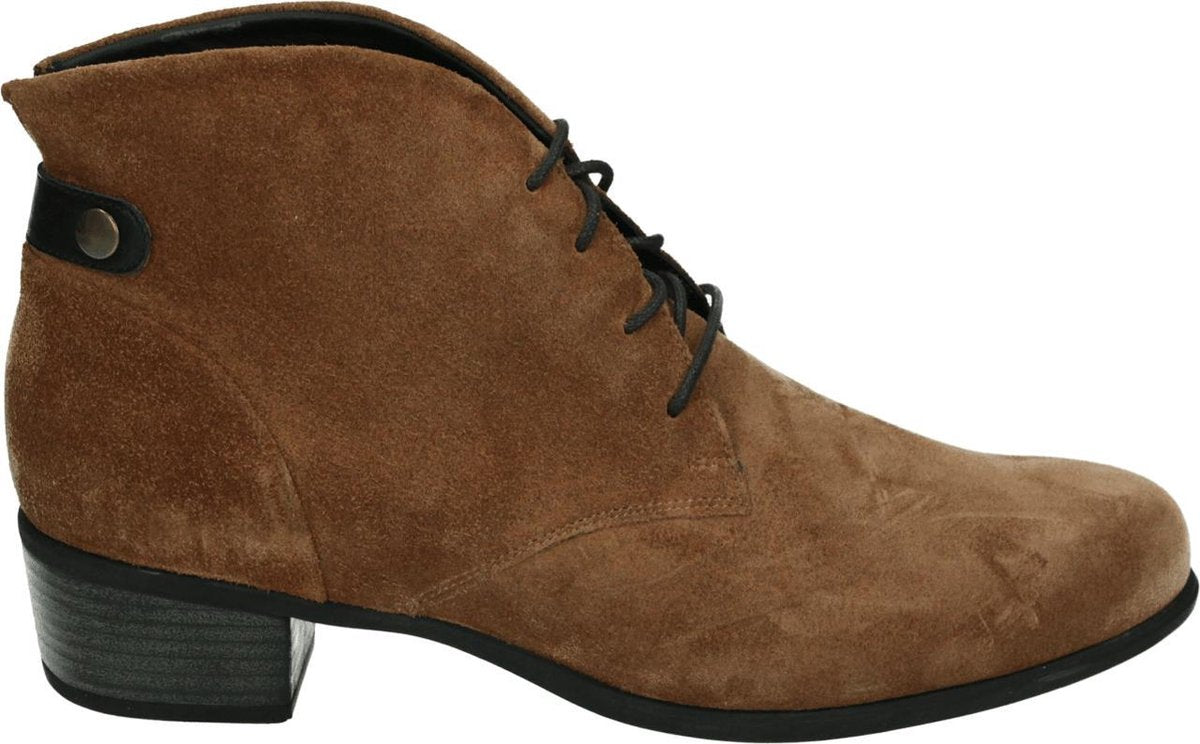 Durea 9603 H - Volwassenen Laarsjes - Kleur: Cognac - Maat: 43