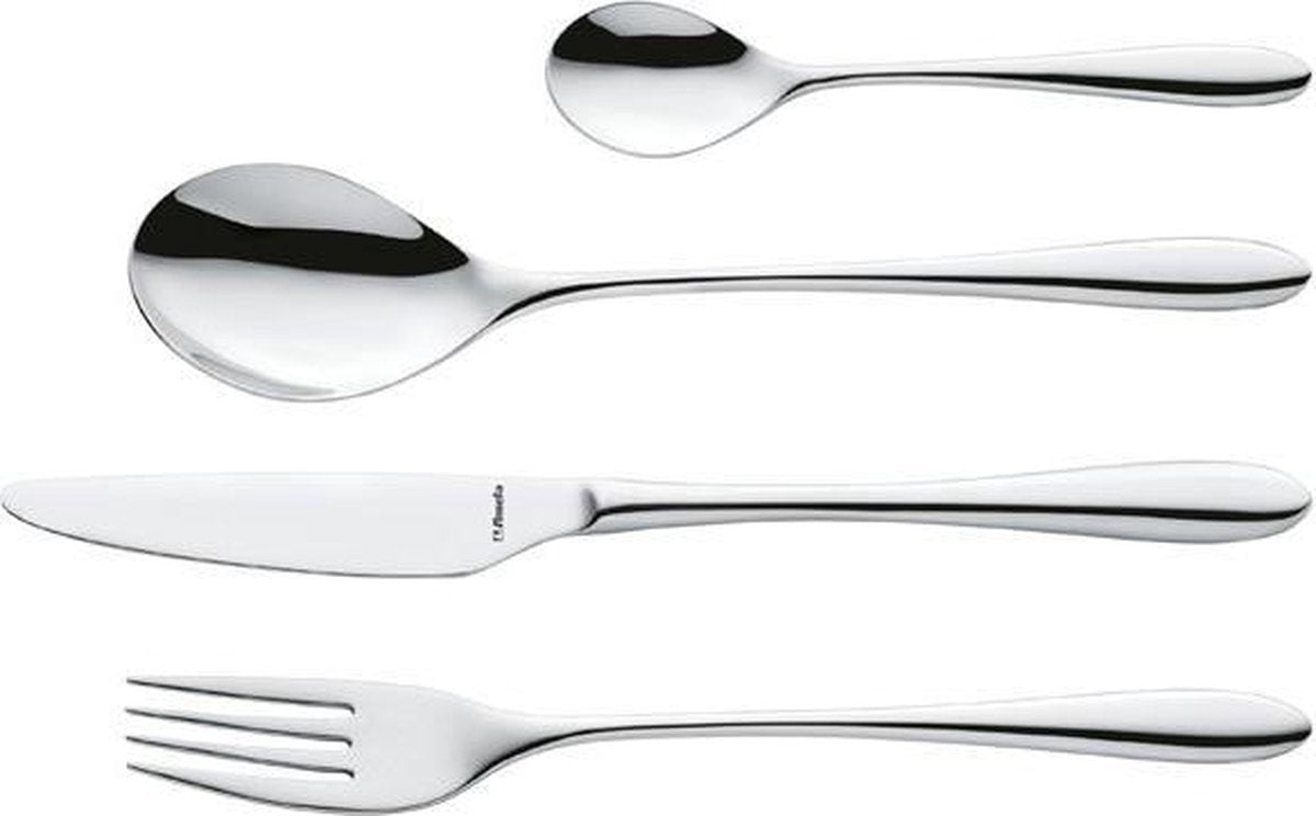 Amefa Cuba - Bestekset - RVS - (Set van 24)  en Yourkitchen E-kookboek Heerlijke Smulrecepten