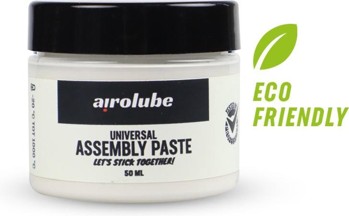 Airolube Universal Assembly Paste 50ml / Universele montagepasta - Natuurlijke formule - Biologisch Afbreekbaar