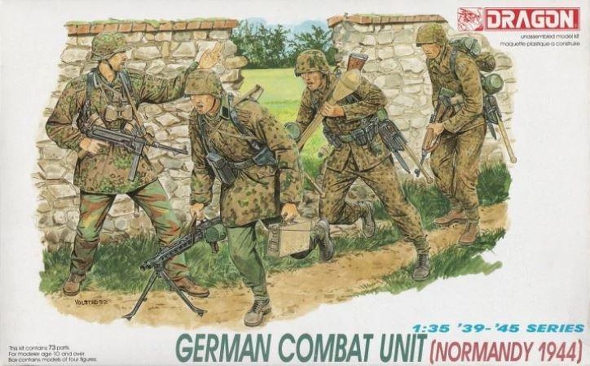Dragon - German Combat Unit (Normandy 1944) 1:35 - DRA6003