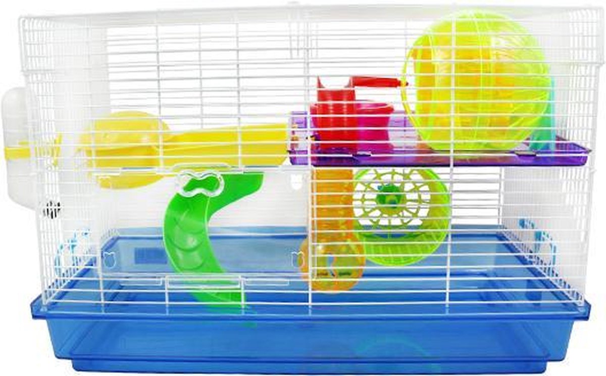 Nobleza 40GXJ - Hamsterkooi - blauw - L46 x B29
