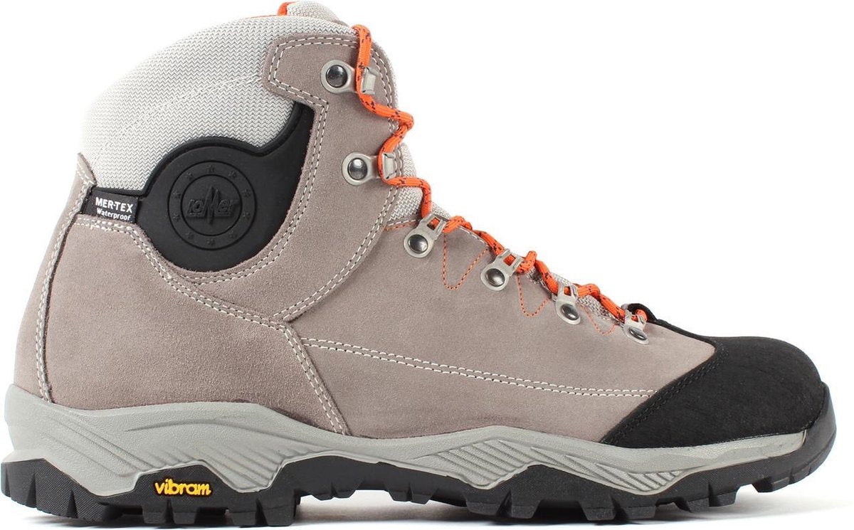 Lomer Cristallo II MTX Wandelschoen Suède Taupe/Orange - Maat 37