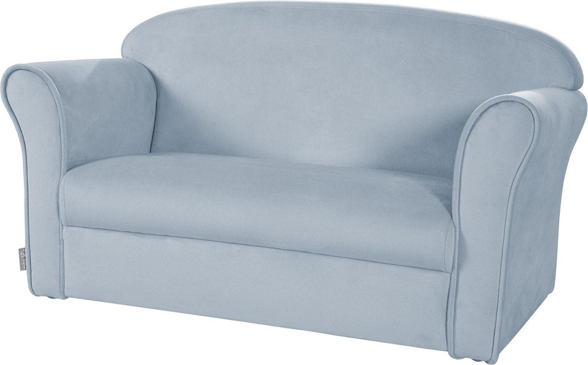 Roba Kinderbank Lil Sofa Junior 38 X 78 X 43 Cm Fluweel Blauw